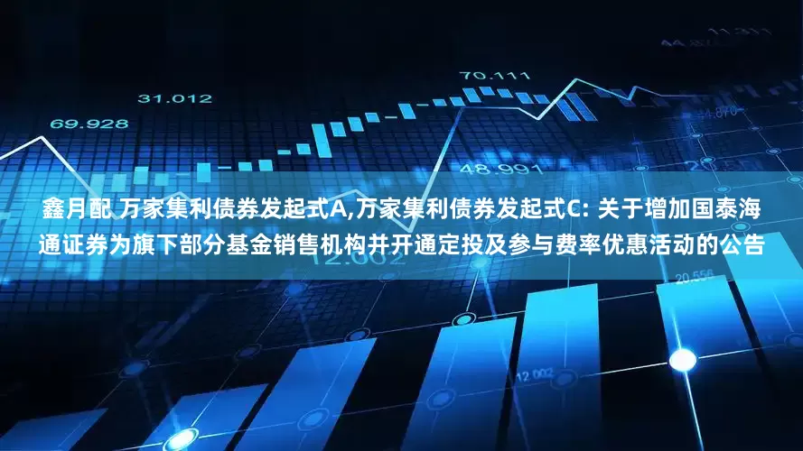 鑫月配 万家集利债券发起式A,万家集利债券发起式C: 关于增加国泰海通证券为旗下部分基金销售机构并开通定投及参与费率优惠活动的公告
